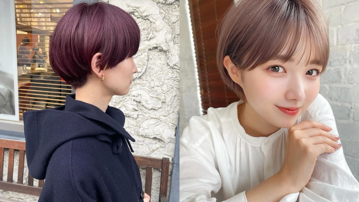 極短髮造型女